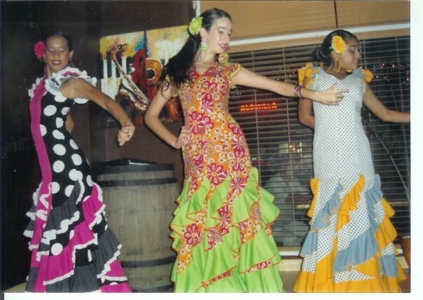 Flamenco dance class at GiGi's Dance Academy